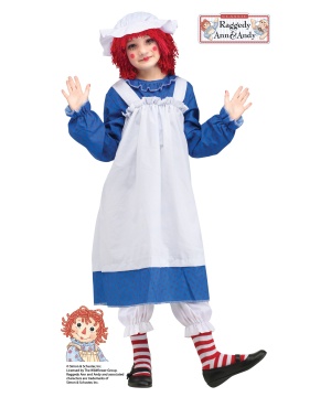 Raggedy Ann Girls Costume - Girls Costume