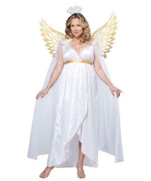 Guardian Angel plus size Womens Costume