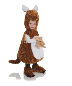 Baby Kangaroo Jumpin Joey Costume Babies Toddler Animal Fancy Dress 6-36 Months