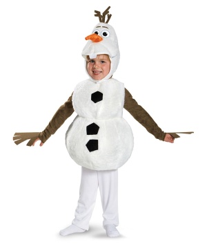  Kids Frozen Olaf Costume