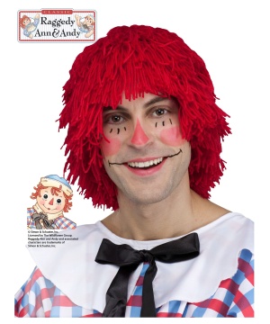 Raggedy Andy Mens Wig