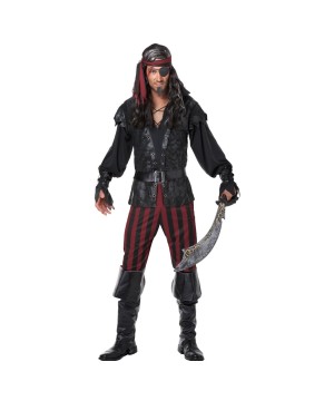 Ruthless Rogue Pirate Mens Costume