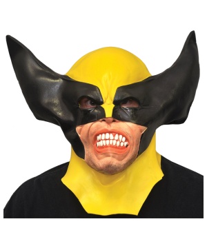 Wolverine Mens Latex Mask