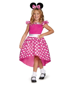 Pink Minnie Mouse Toddler Girls Costume - Girls Costume