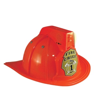  Red Fire Chief Kids Helmet