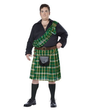 Black Scottish Wedding Groomsmen Highlander Renaissance Fair Mens Costume Boots