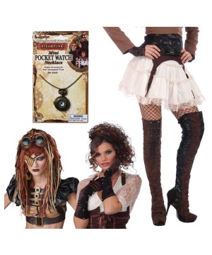 Steampunk Saloon Babe Costume Kit