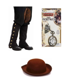  Steampunk Gunslinger Costume Kit