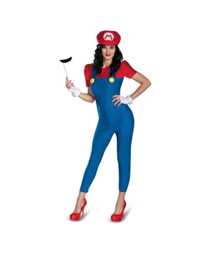  Super Mario Girl Costume plus size