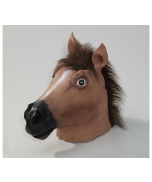 Wacky Horse Adult Unisex Latex Mask