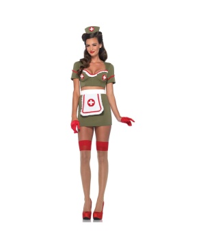 Army Nurse Anna Womens Costume deluxe