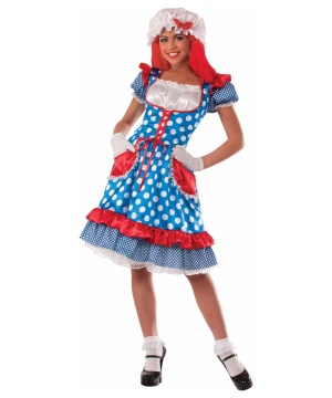 Classic Rag Doll Womens Costume