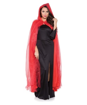 Red Riding Hood Cape - Red Red Riding Costume