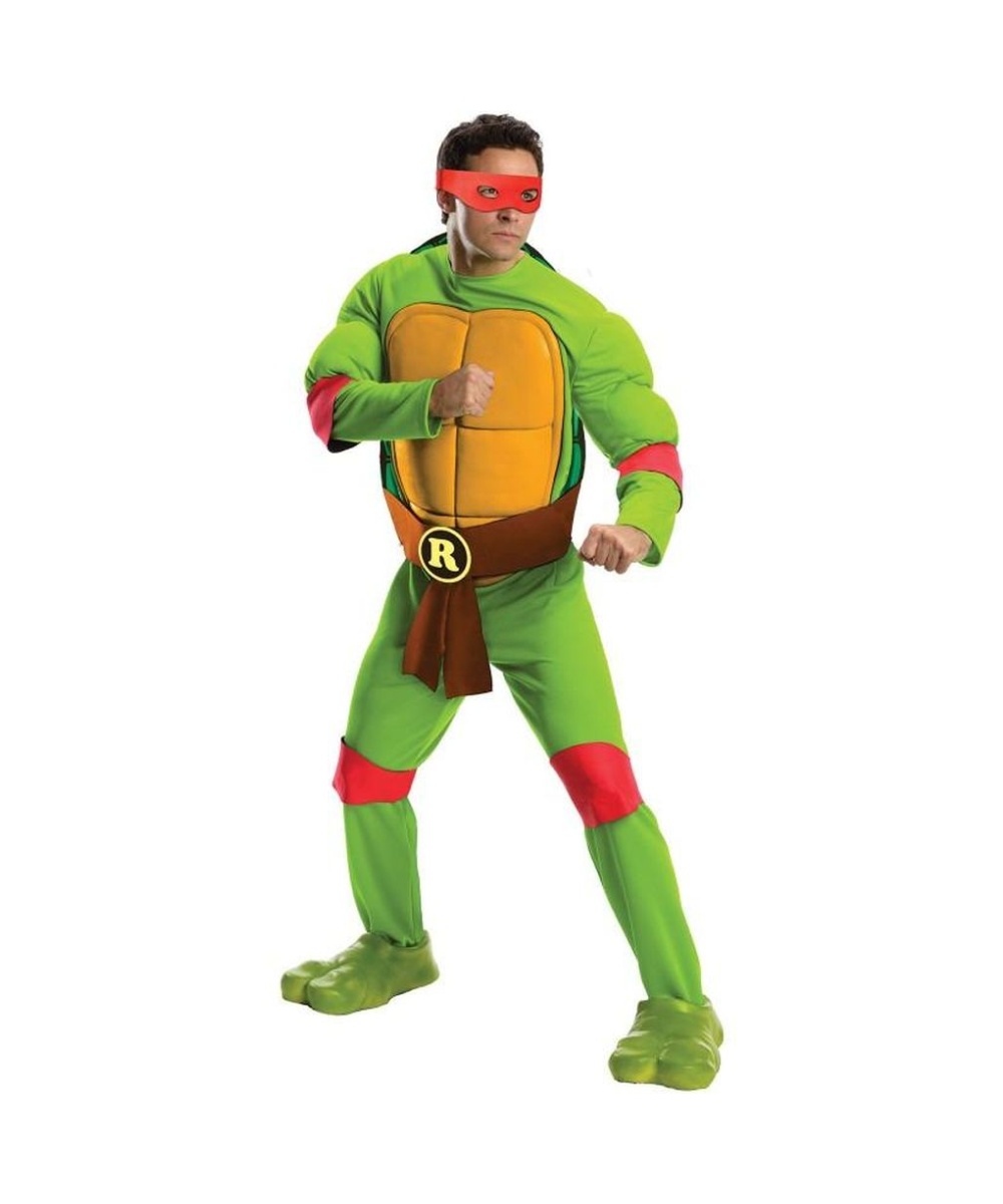  Mens Ninja Turtles Raphael Costume