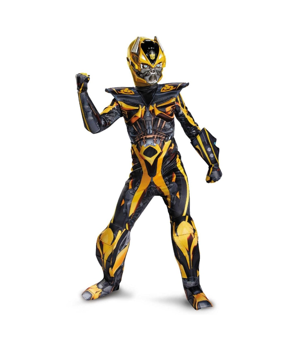  Boys Transformers Bumblebee Costume