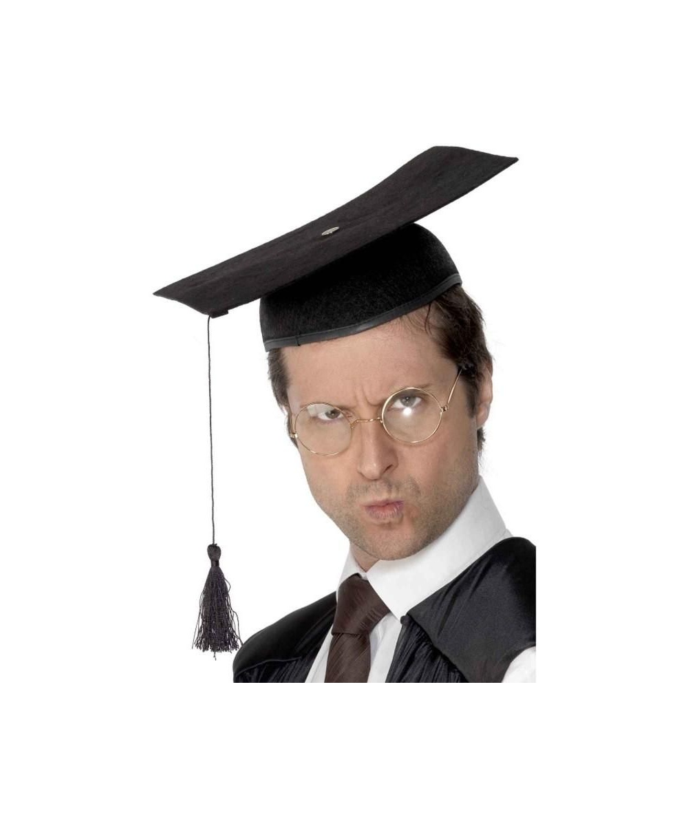  Black Felt Graduation Cap