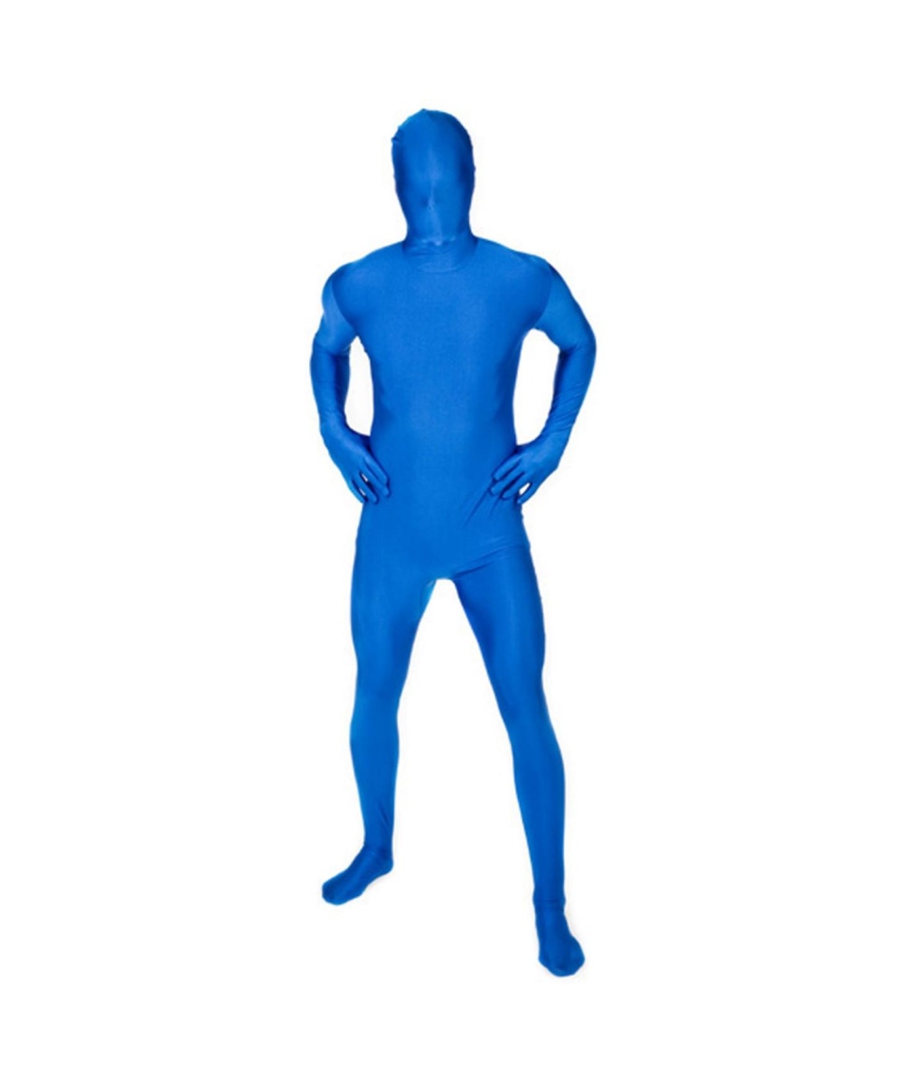  Blue Morphsuit Skin Suit Costume