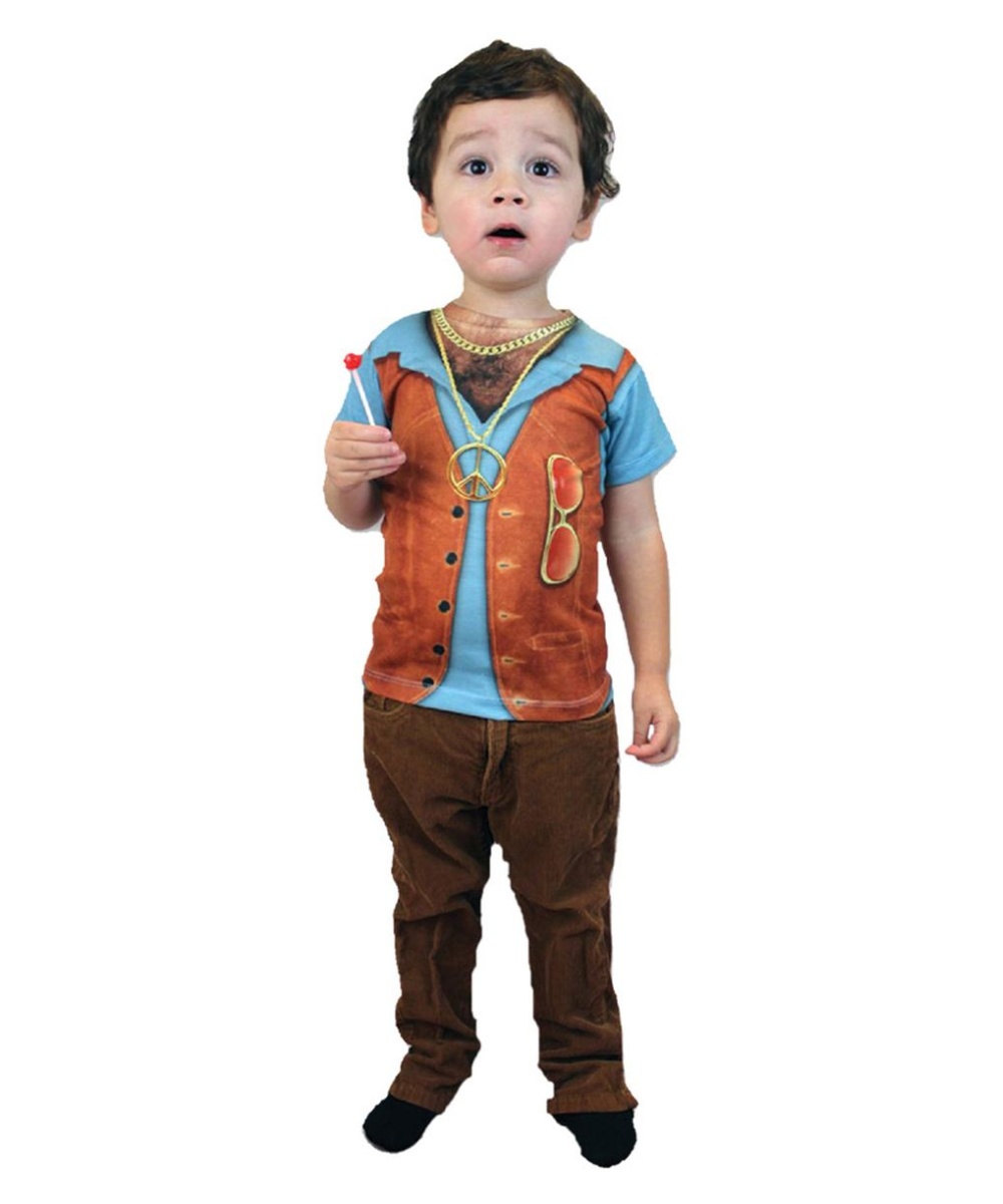  Boys Hippie Costume Shirt