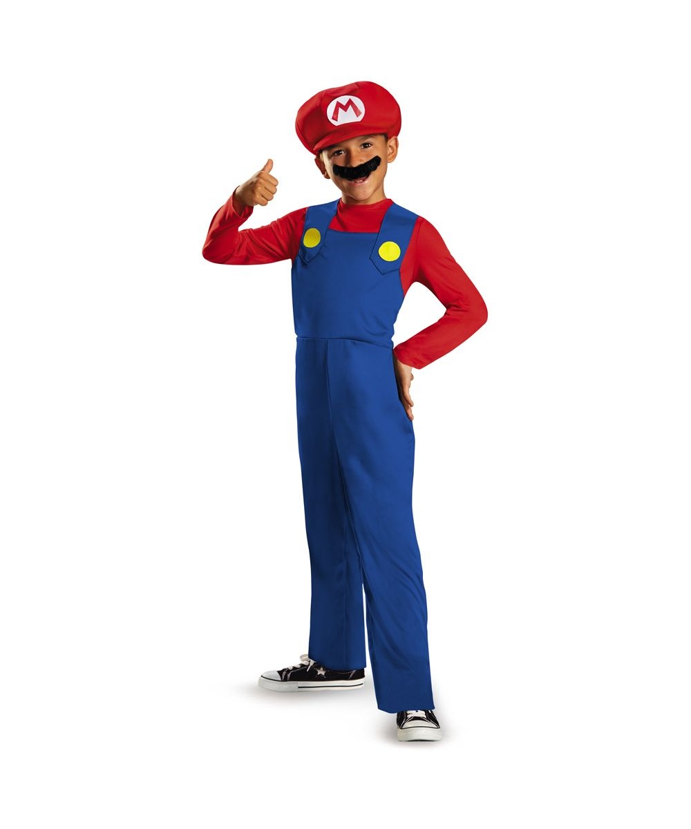  Boys Super Mario Costume