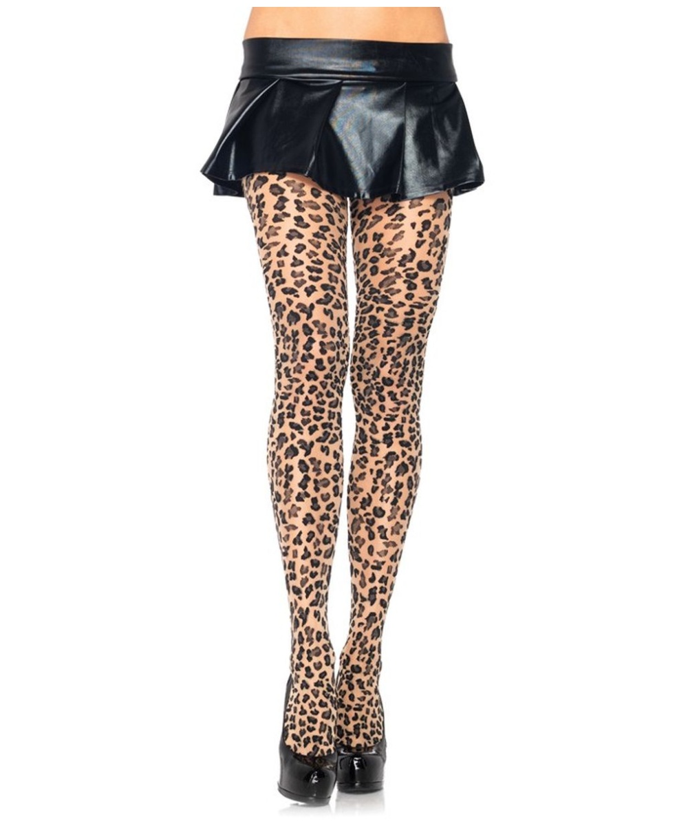  Cheetah Print Pantyhose