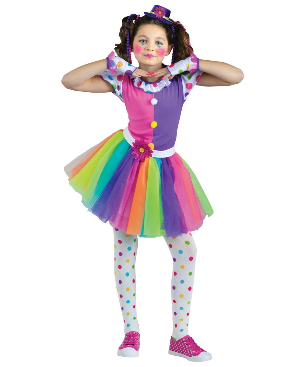  Clown Girls Costume
