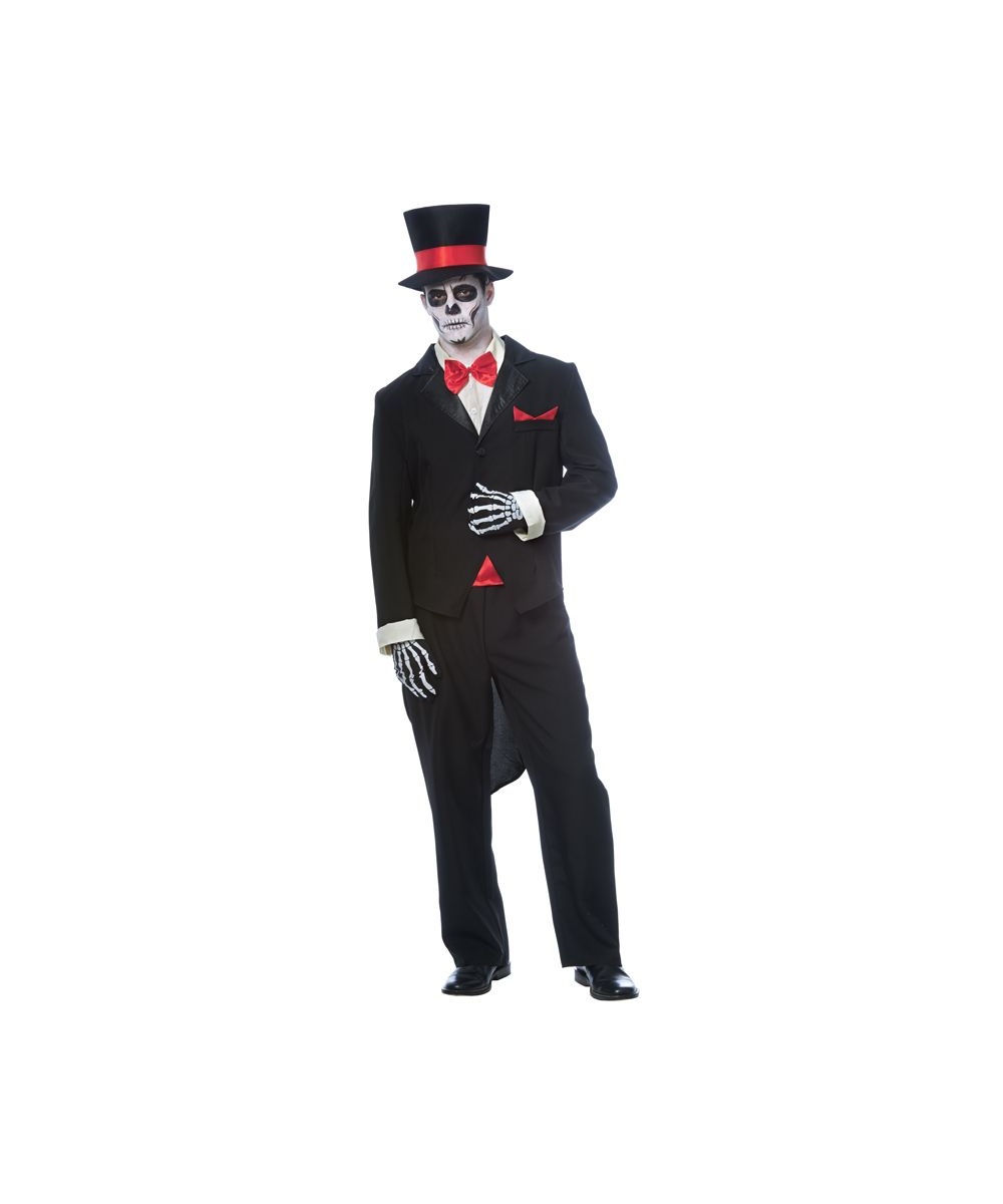  Day of the Dead Groom Costume