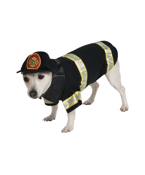  Firefighter Pet Costume