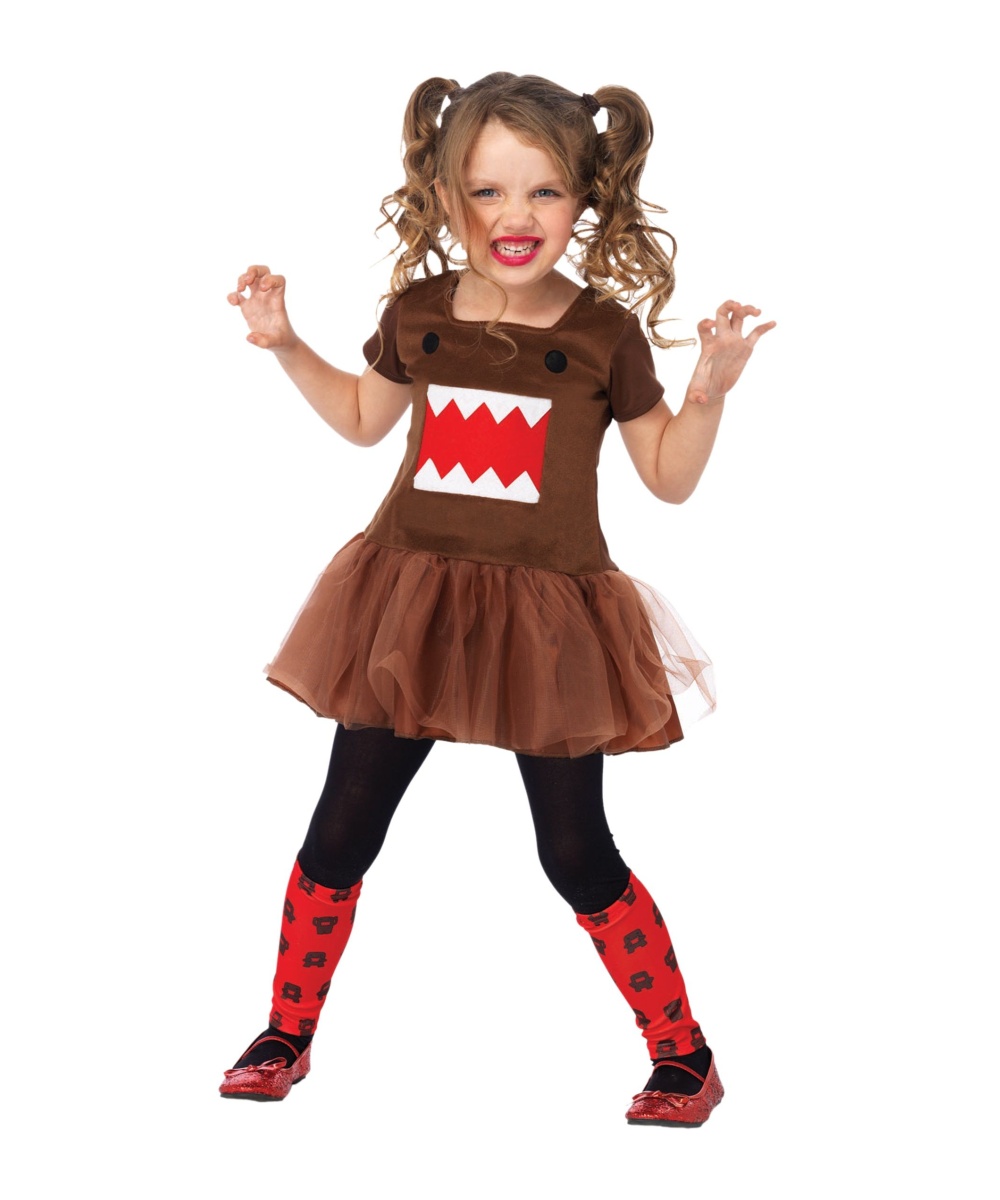  Girls Domo Tutu Dress Costume