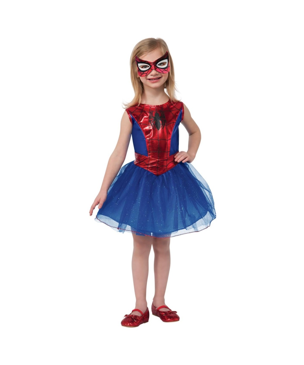  Girls Marvel Spider Costume