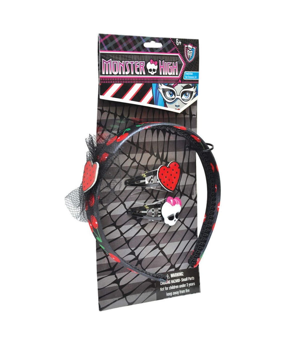  Girls Monster High Hearts Headband