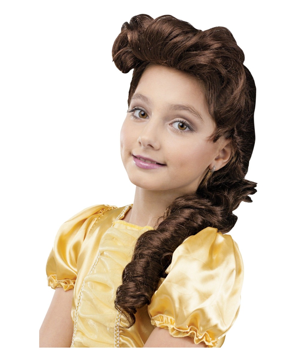  Girls Princess Belle Wig