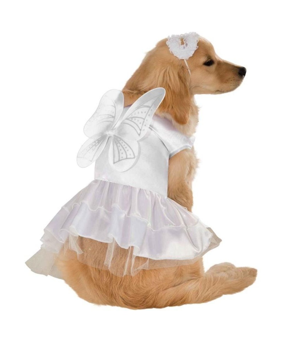  Heavenly Angel Dog Costume