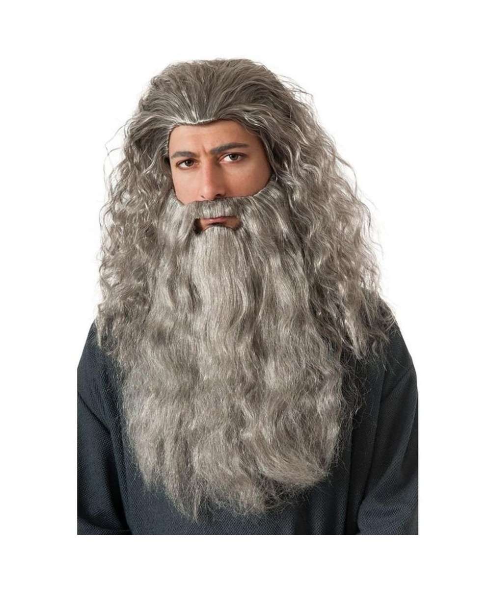  Hobbit Gandalf Wig Beard Kit