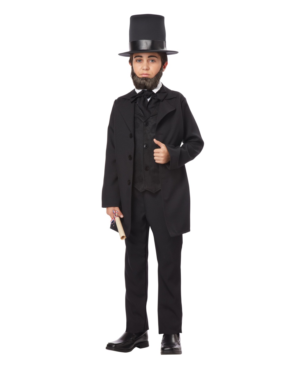  Kids Abraham Lincoln Costume