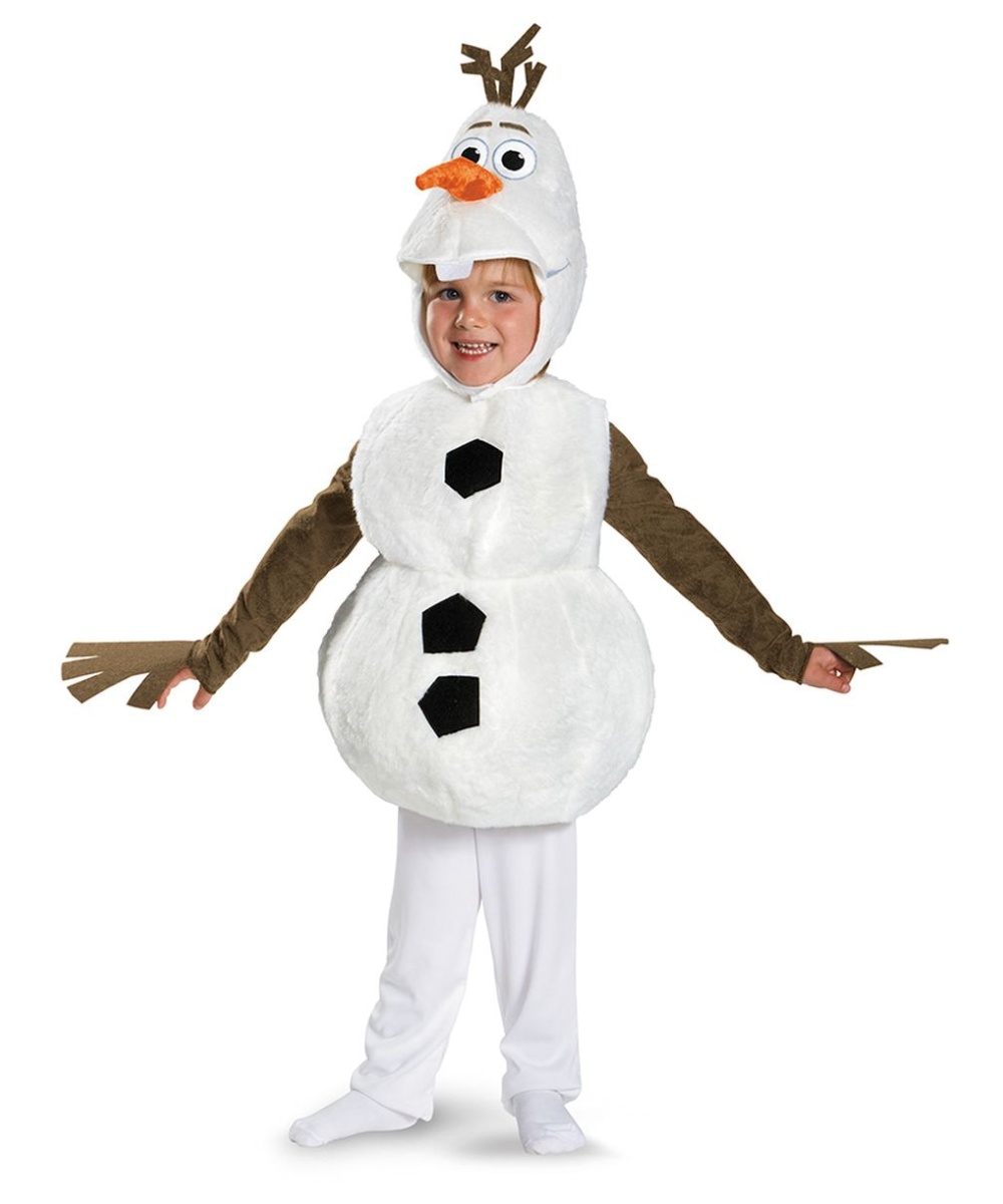  Kids Frozen Olaf Costume