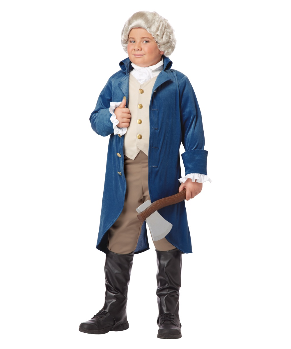 Kids George Washington Costume