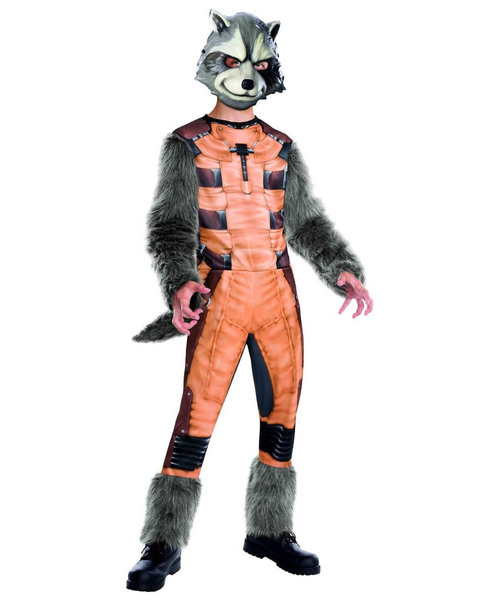  Kids Guardians of the Galaxy Raccoon Costume
