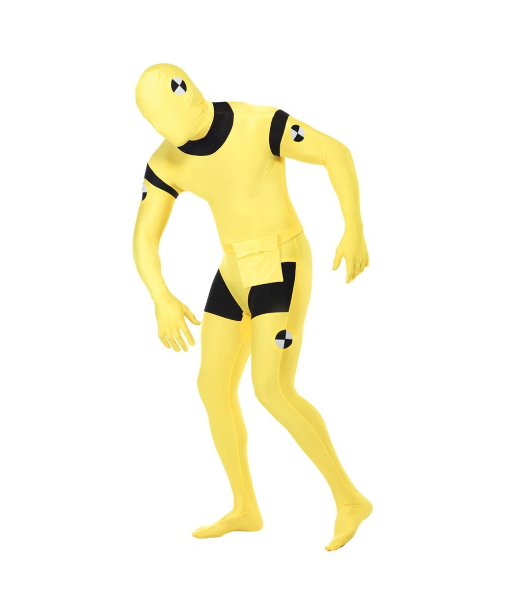  Mens Crash Dummy Skin Suit