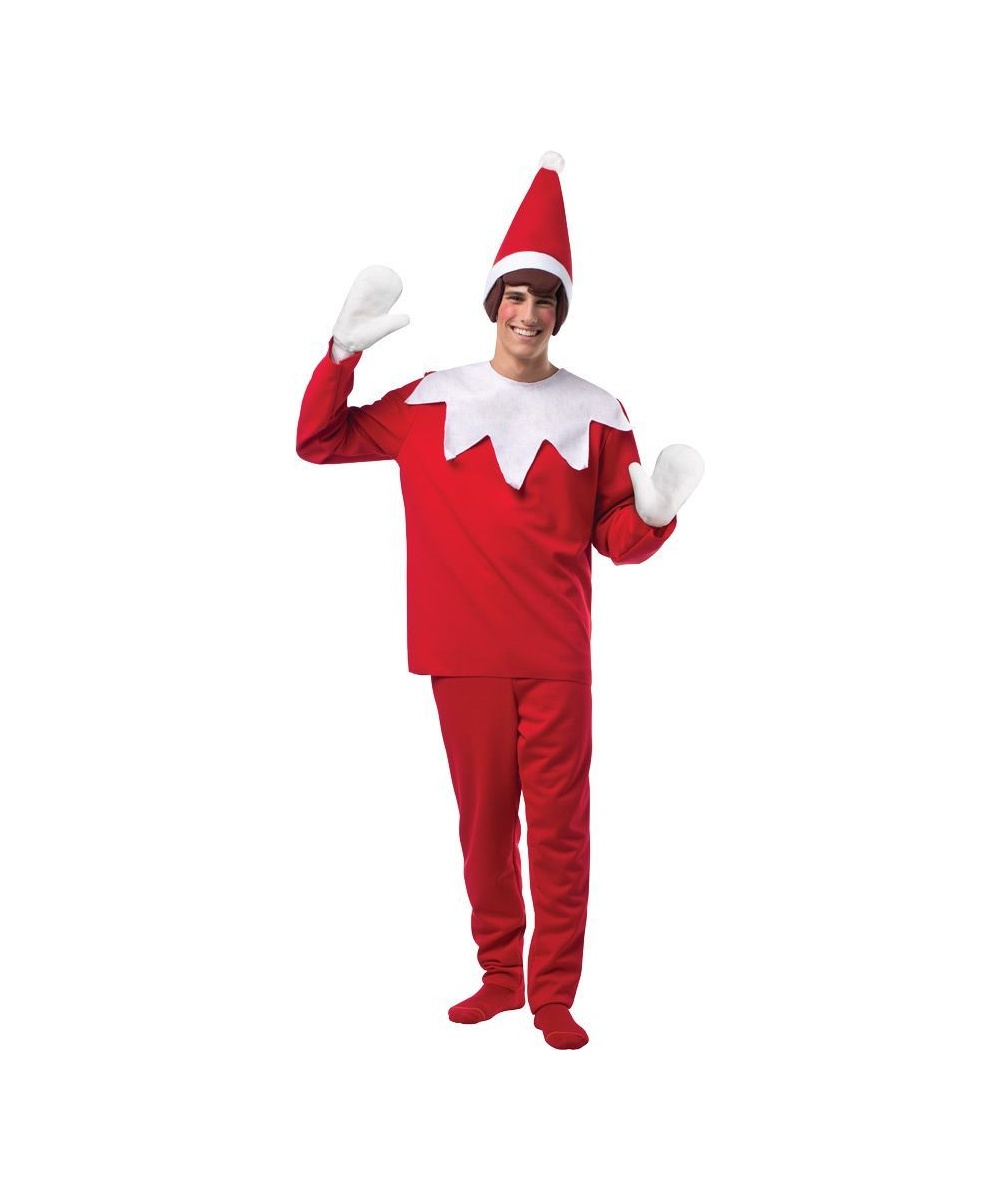  Mens Elf Christmas Costume