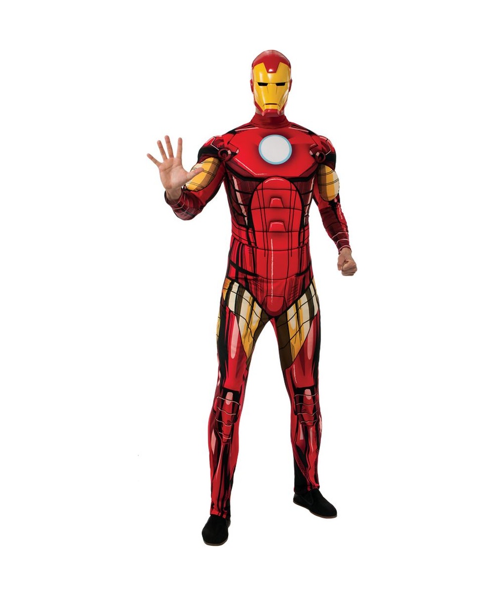  Mens Iron Man Costume