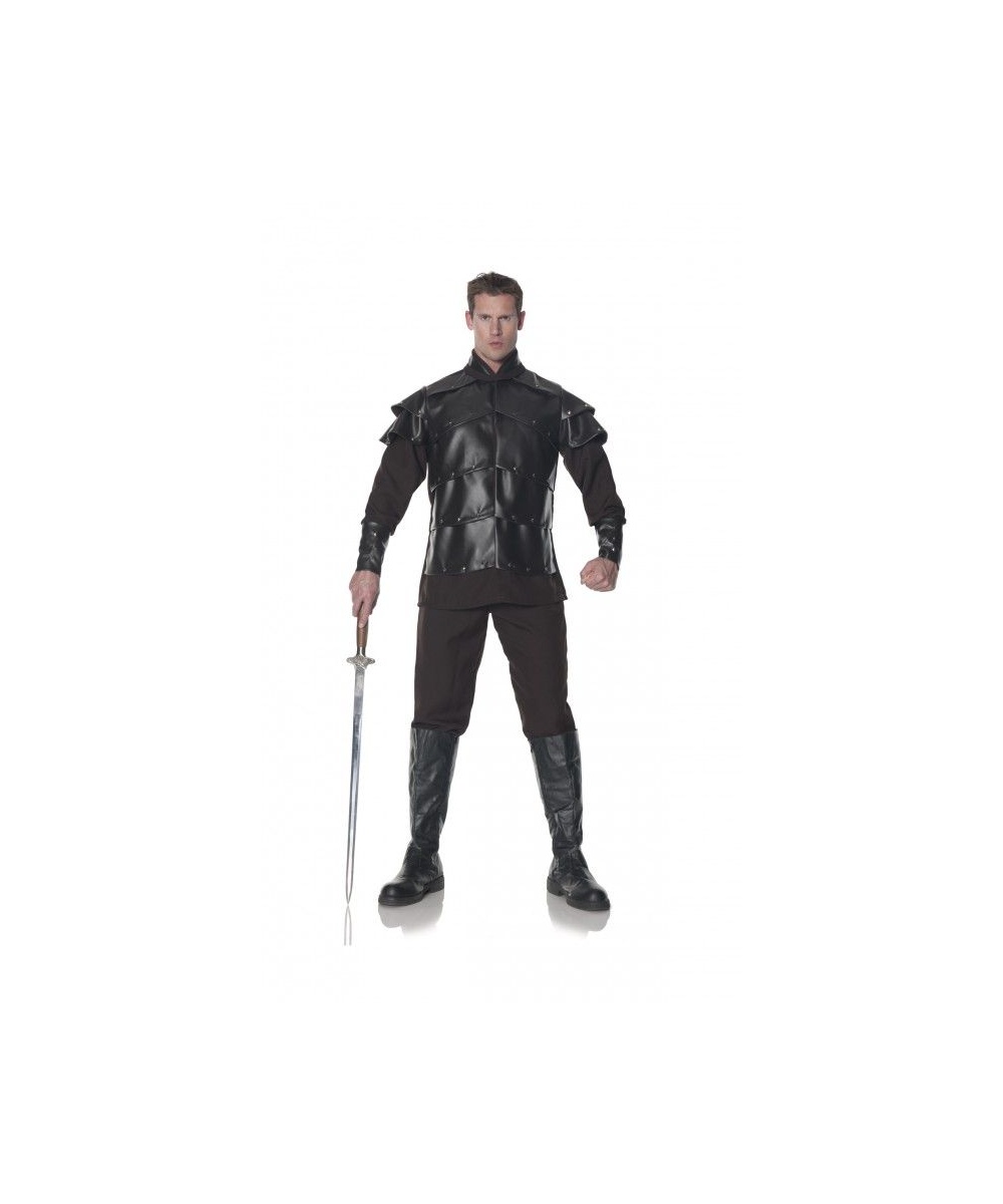  Mens Medieval Dark Knight Costume