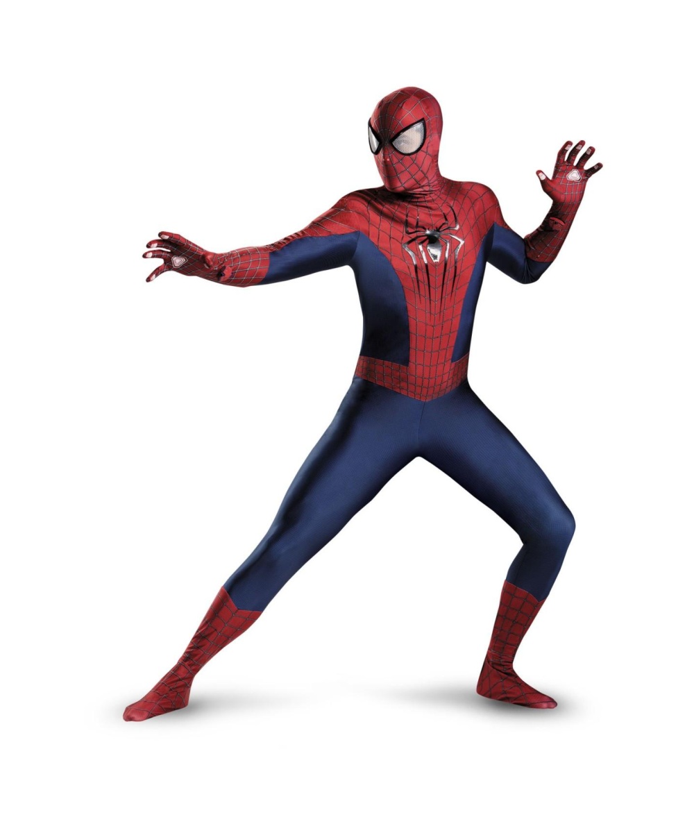 Spider Man Movie 2 Theatrical Mens Costume Plus Size - Cosplay Costumes