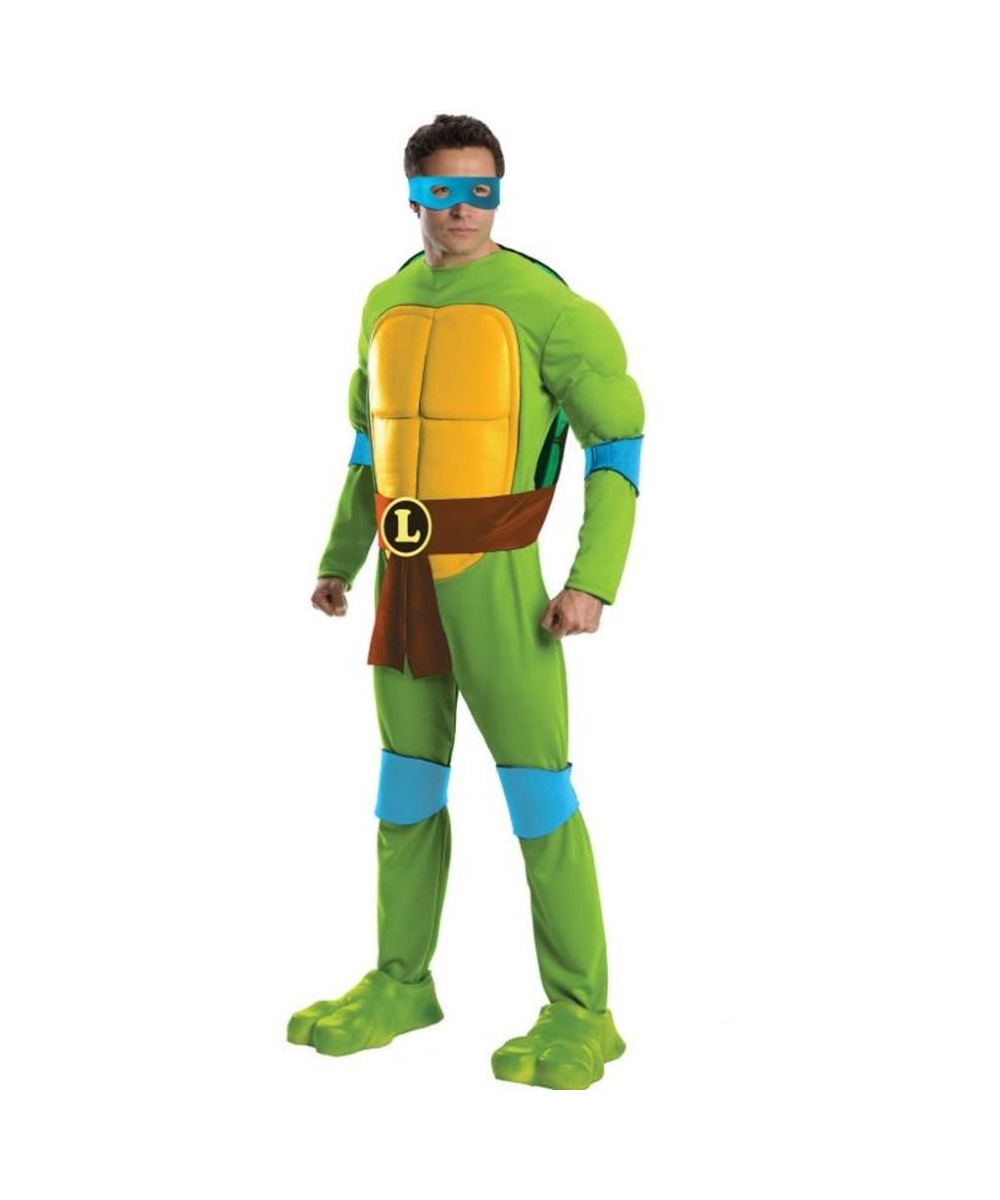  Mens Ninja Turtles Leonardo Costume