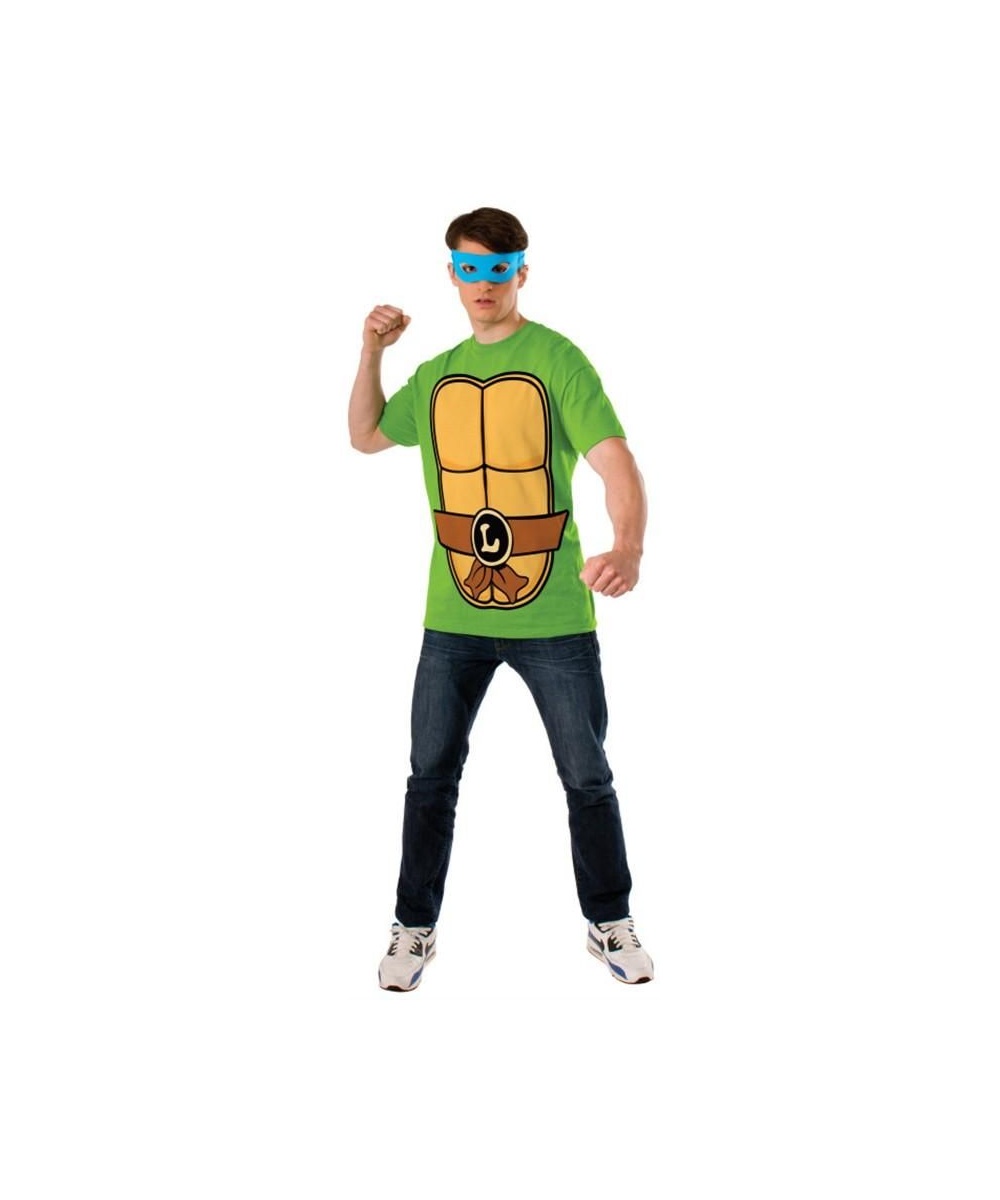  Mens Ninja Turtles Leonardo Tshirt