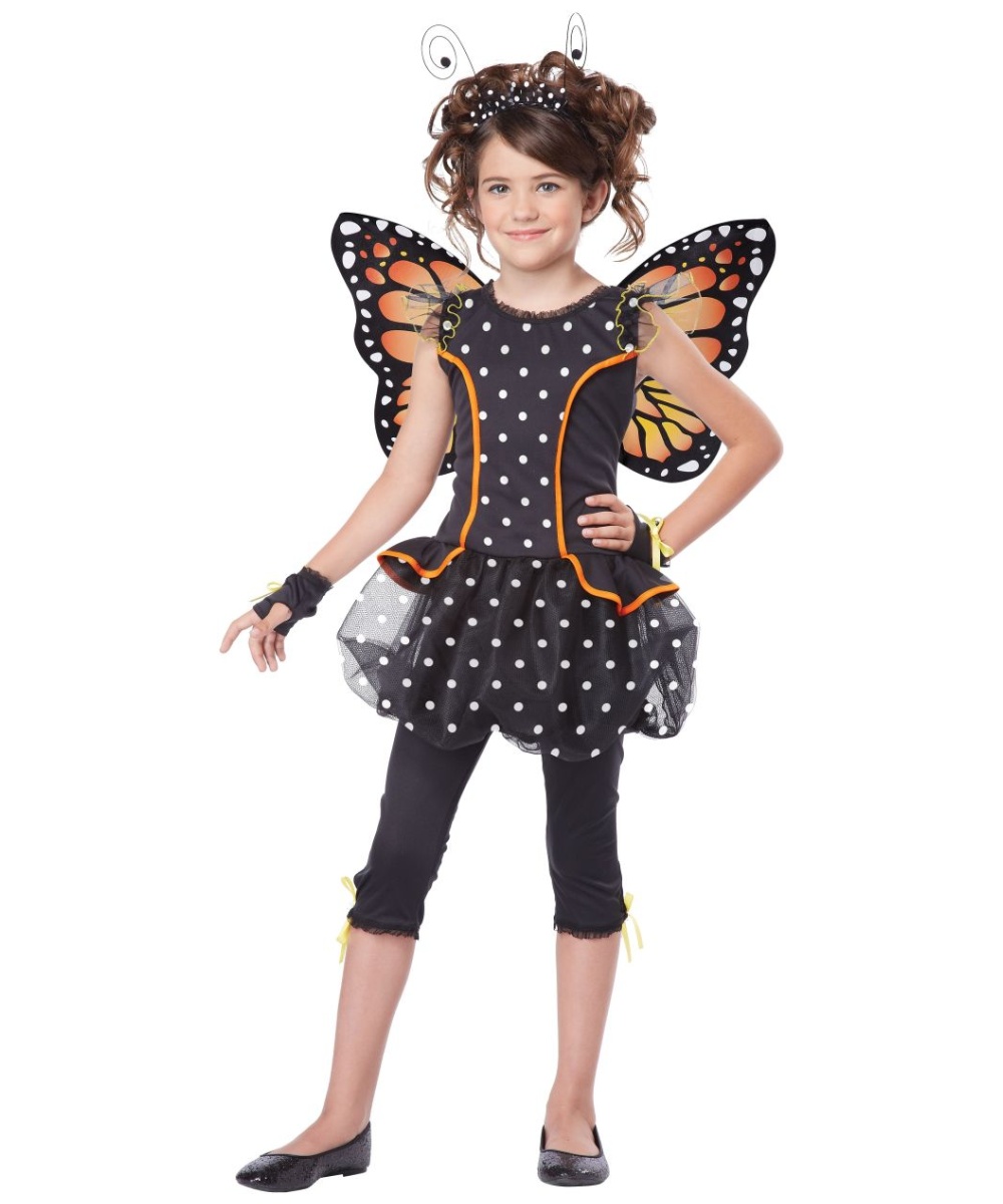  Monarch Butterfly Girls Costume