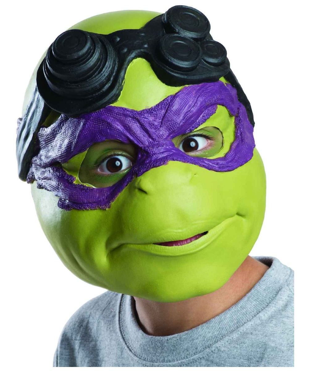 Ninja Turtles Donatello Full Head Adult Latex Costume Mask