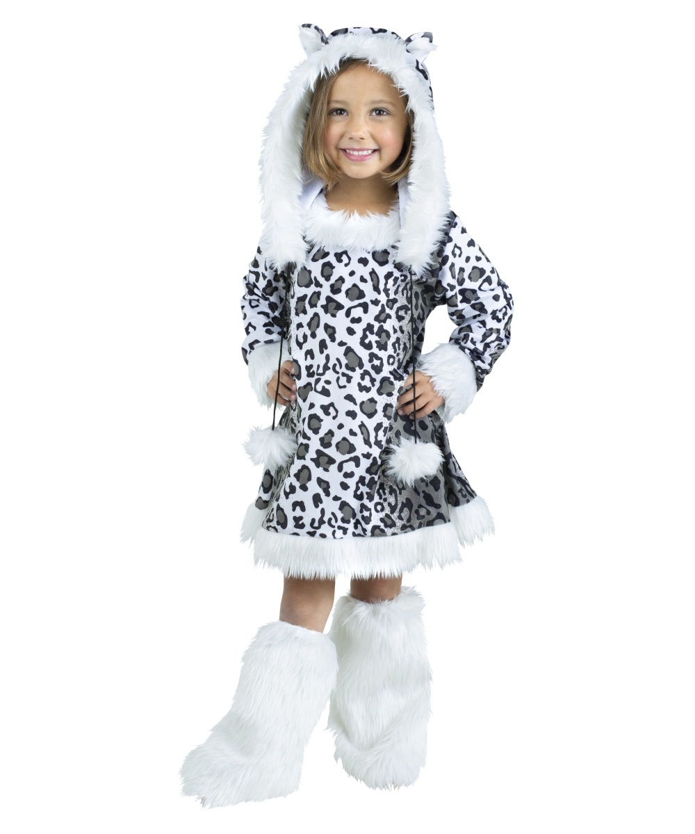 Snow Leopard Girl Costume