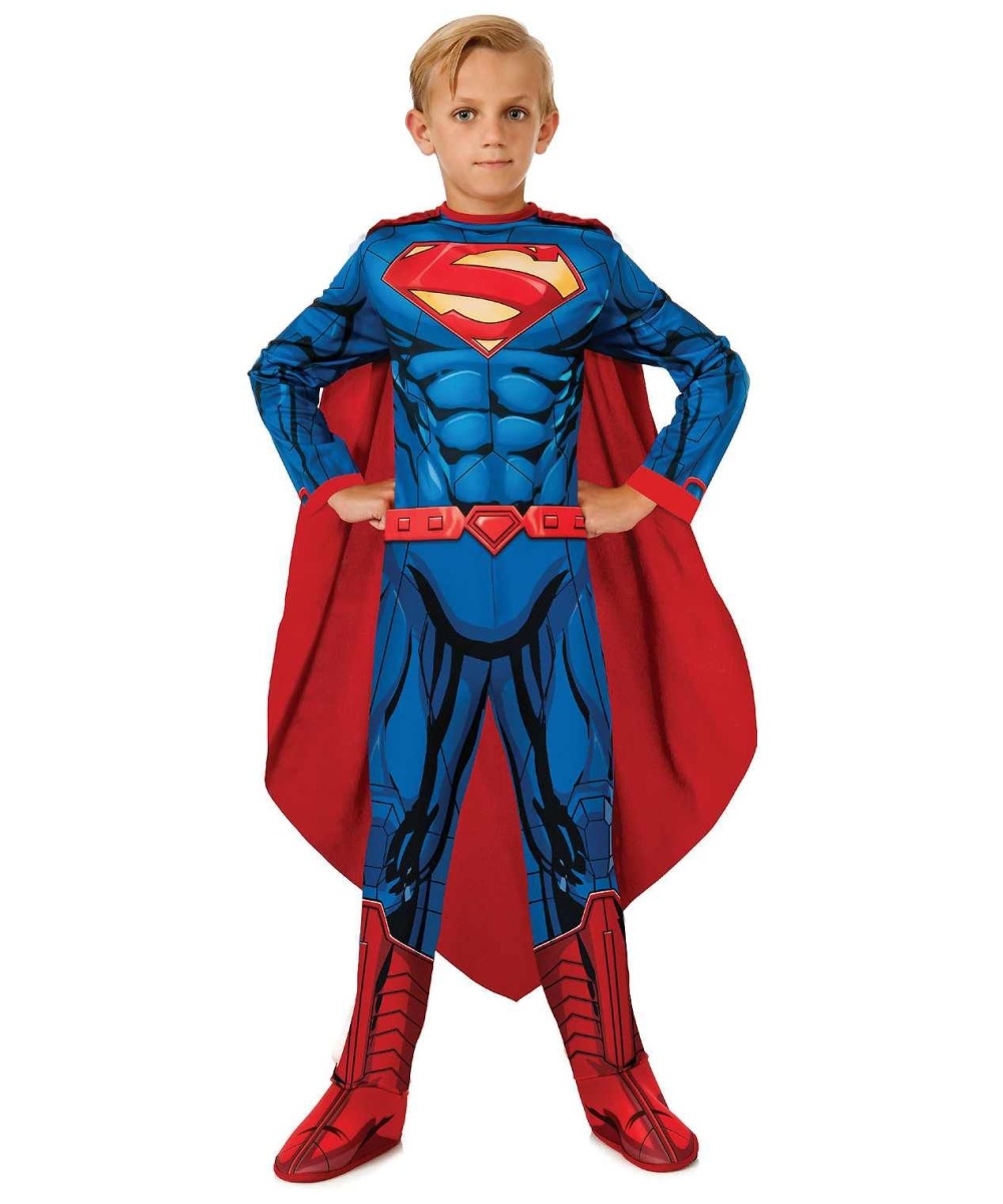 Superman Jumpsuit Boys Costume - Boys Costume