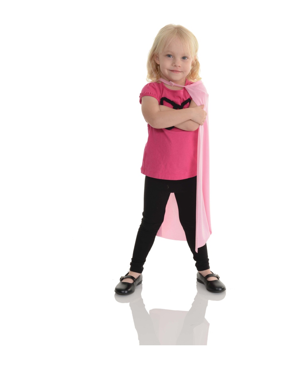  Toddler Cape Pink