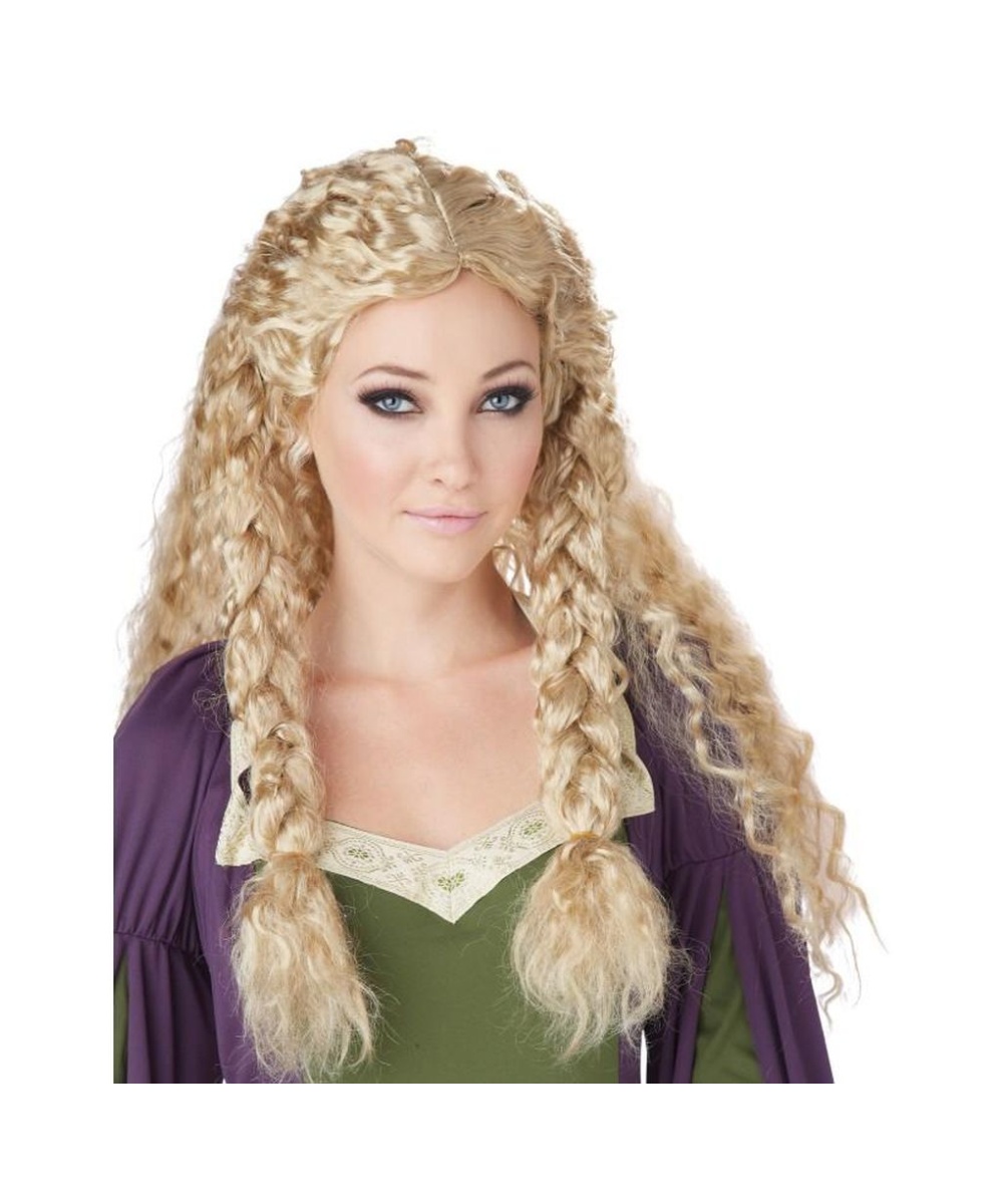  Warrior Princess Blonde Wig